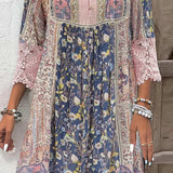 Orla™ – Boho-Chic Patterned Dress