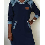 "Angelica™ – Moderna obleka s kapuco" can be rewritten as "Angelica™ – Stylish Hooded Dress".