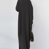 Serenya™ - Elegantna obleka z dolgimi rokavi in V-izrezom