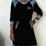 "Angelica™ – Moderna obleka s kapuco" can be rewritten as "Angelica™ – Stylish Hooded Dress".