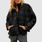 Gabriela - Lagana kompaktna quilted jakna na zip