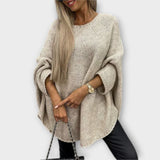 Isabelle - Stylish ženski pulover s okruglim izrezom