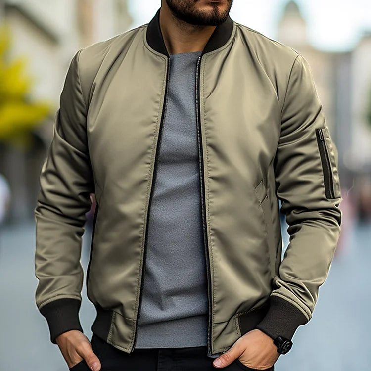 Brenner™ | Moška lahka bomber jakna za udobje in slog.