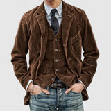 Andrei Cord Jacket & Dress Set