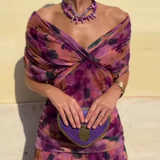 Lady™ - Elegantna maksi obleka z V-izrezom za posebne priložnosti