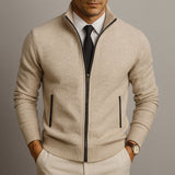 Jake – Cardigan s patentnim zatvaračem od merino vune