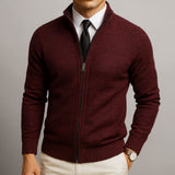 Jake – Cardigan s patentnim zatvaračem od merino vune