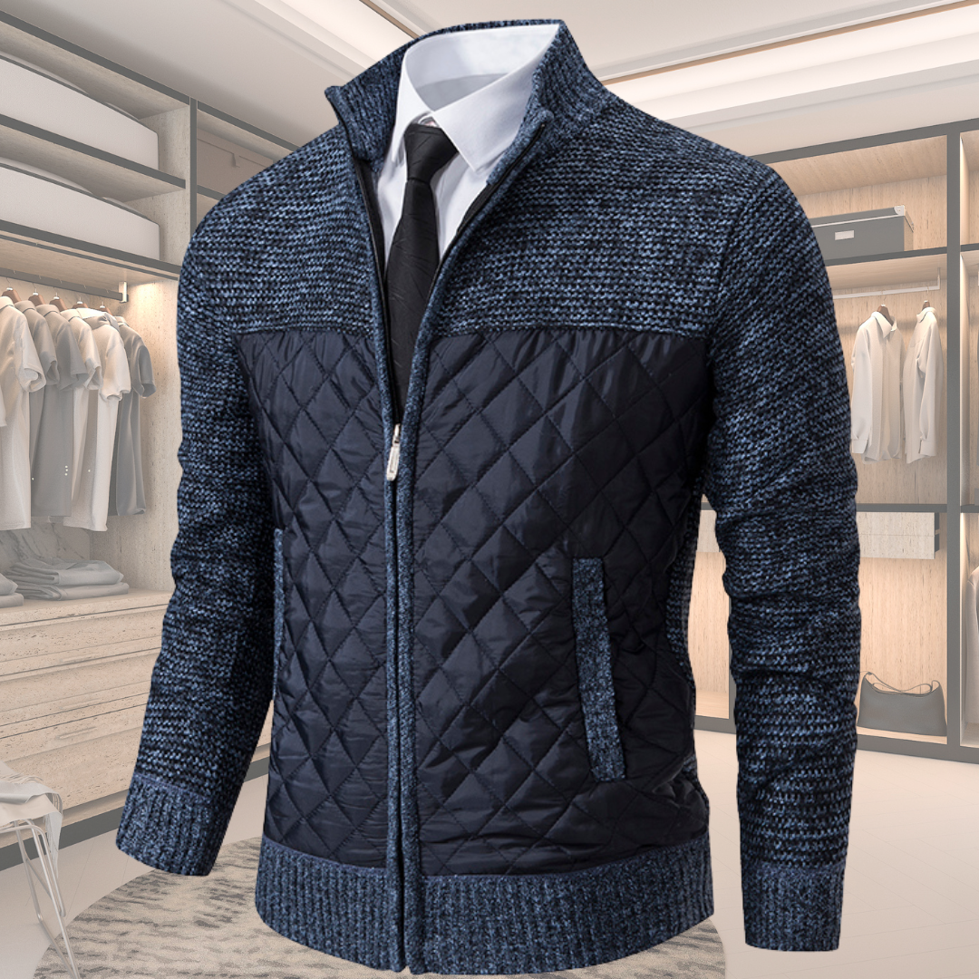 Leandro™ – Elegantna moška volnena jakna
