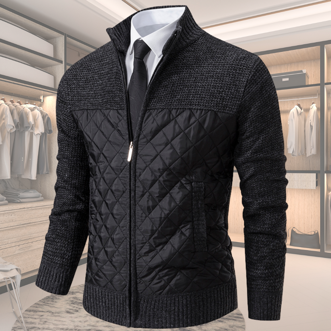 Leandro™ – Elegantna moška volnena jakna