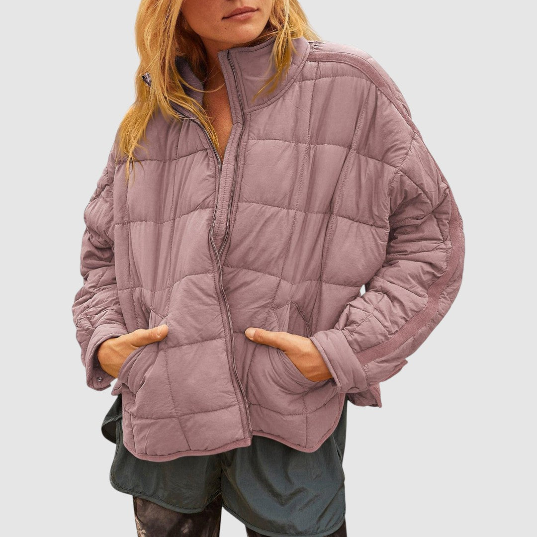 Gabriela - Lagana kompaktna quilted jakna na zip