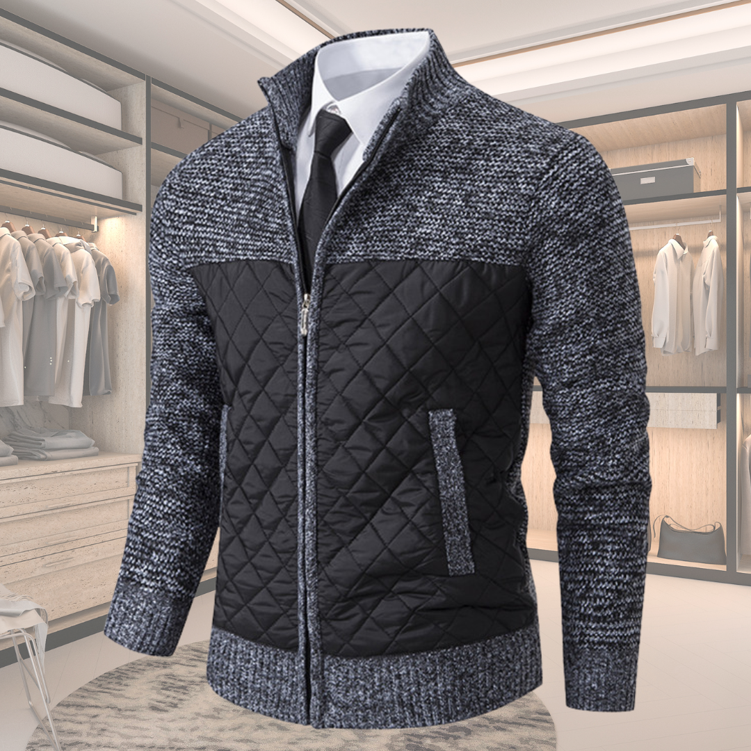 Leandro™ – Elegantna moška volnena jakna
