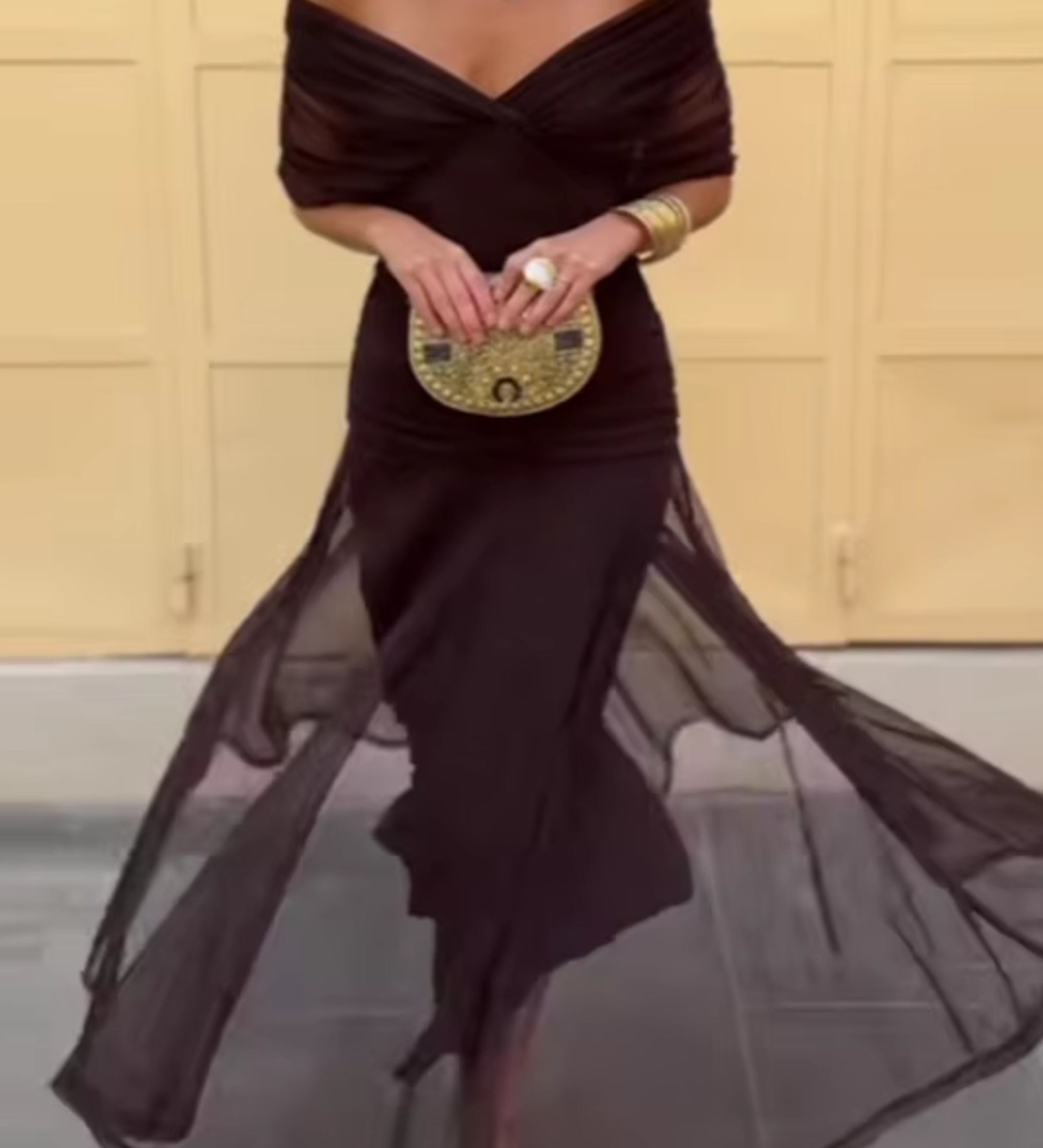 Lady™ - Elegantna maksi obleka z V-izrezom za posebne priložnosti