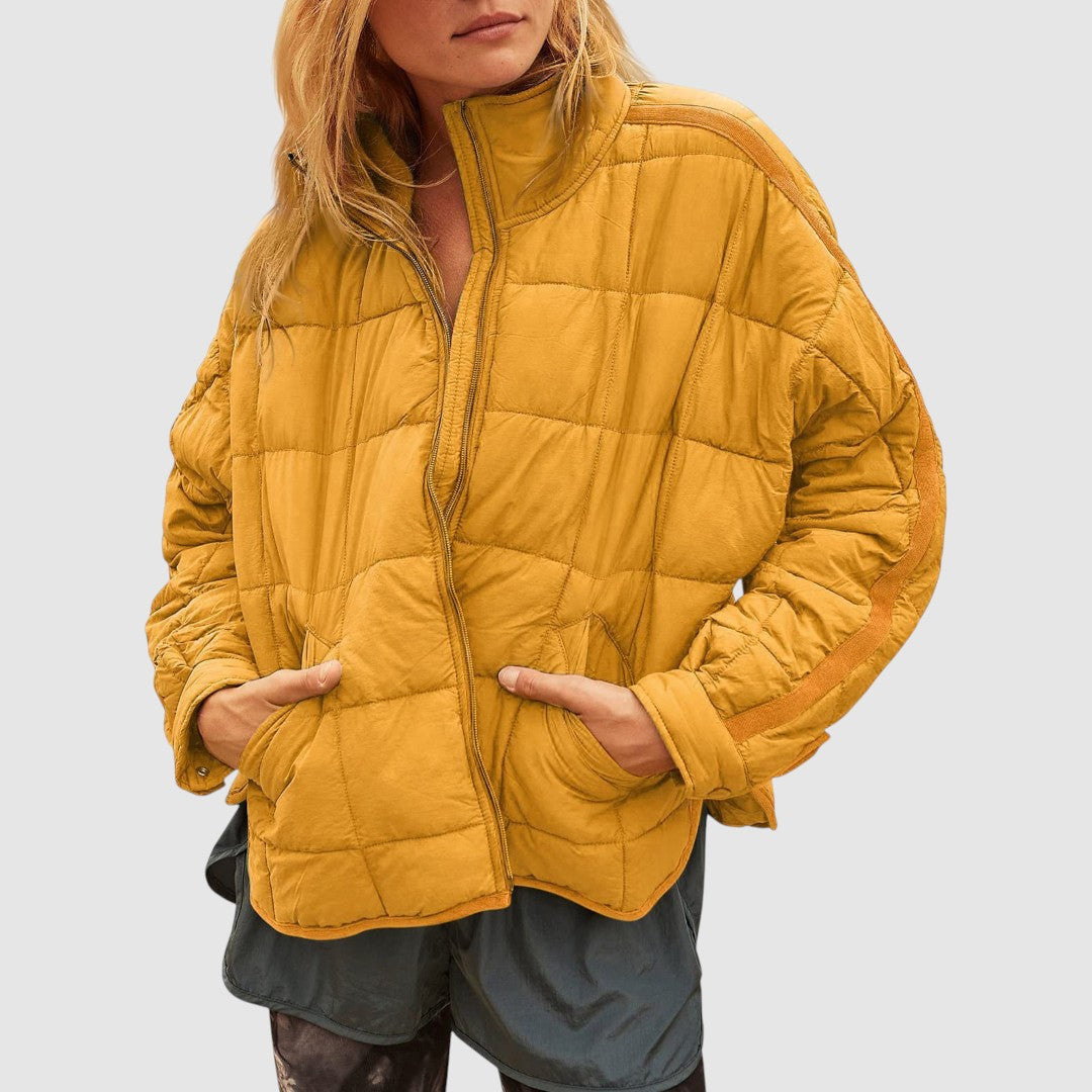 Gabriela - Lagana kompaktna quilted jakna na zip