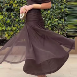 Lady™ - Elegantna maksi obleka z V-izrezom za posebne priložnosti