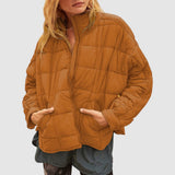 Gabriela - Lagana kompaktna quilted jakna na zip