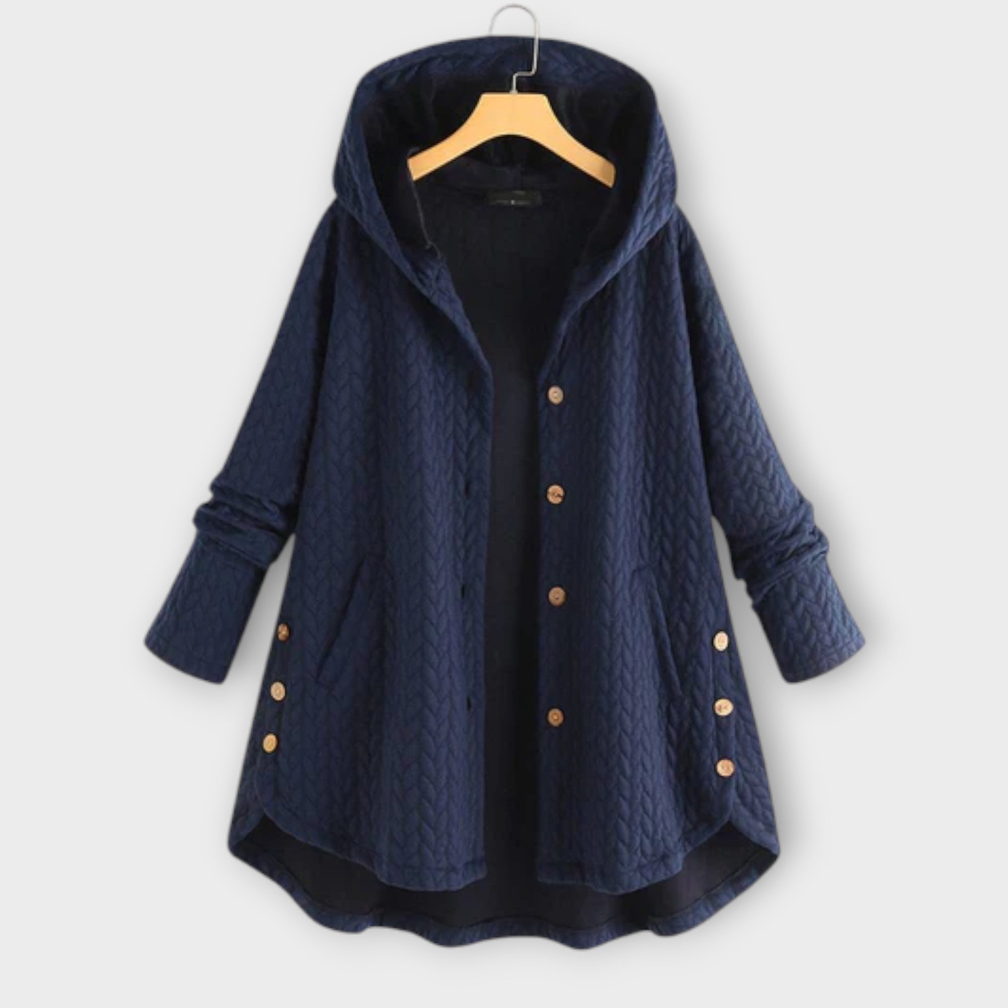 Leslie - Topla Button-Up Jakna