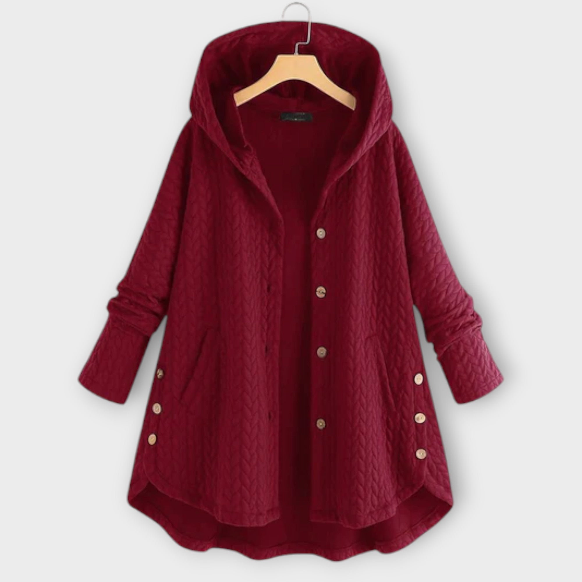 Leslie - Topla Button-Up Jakna