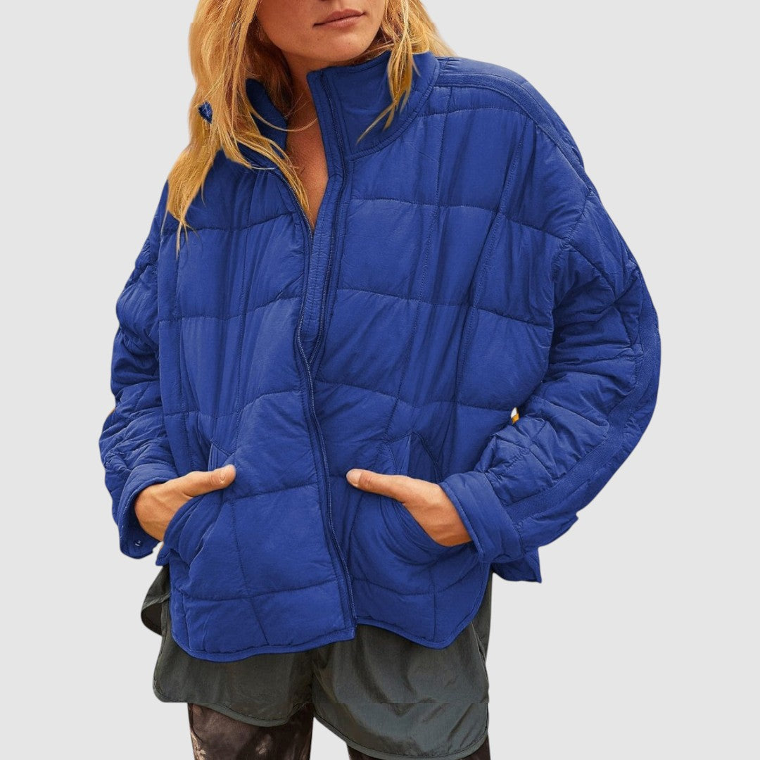 Gabriela - Lagana kompaktna quilted jakna na zip