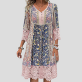 Orla™ – Boho-Chic Patterned Dress