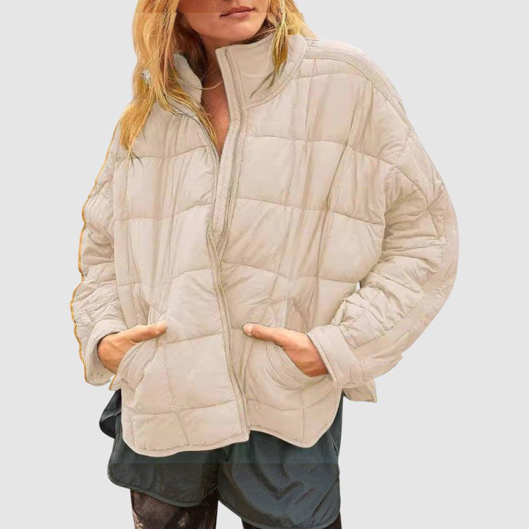 Gabriela - Lagana kompaktna quilted jakna na zip