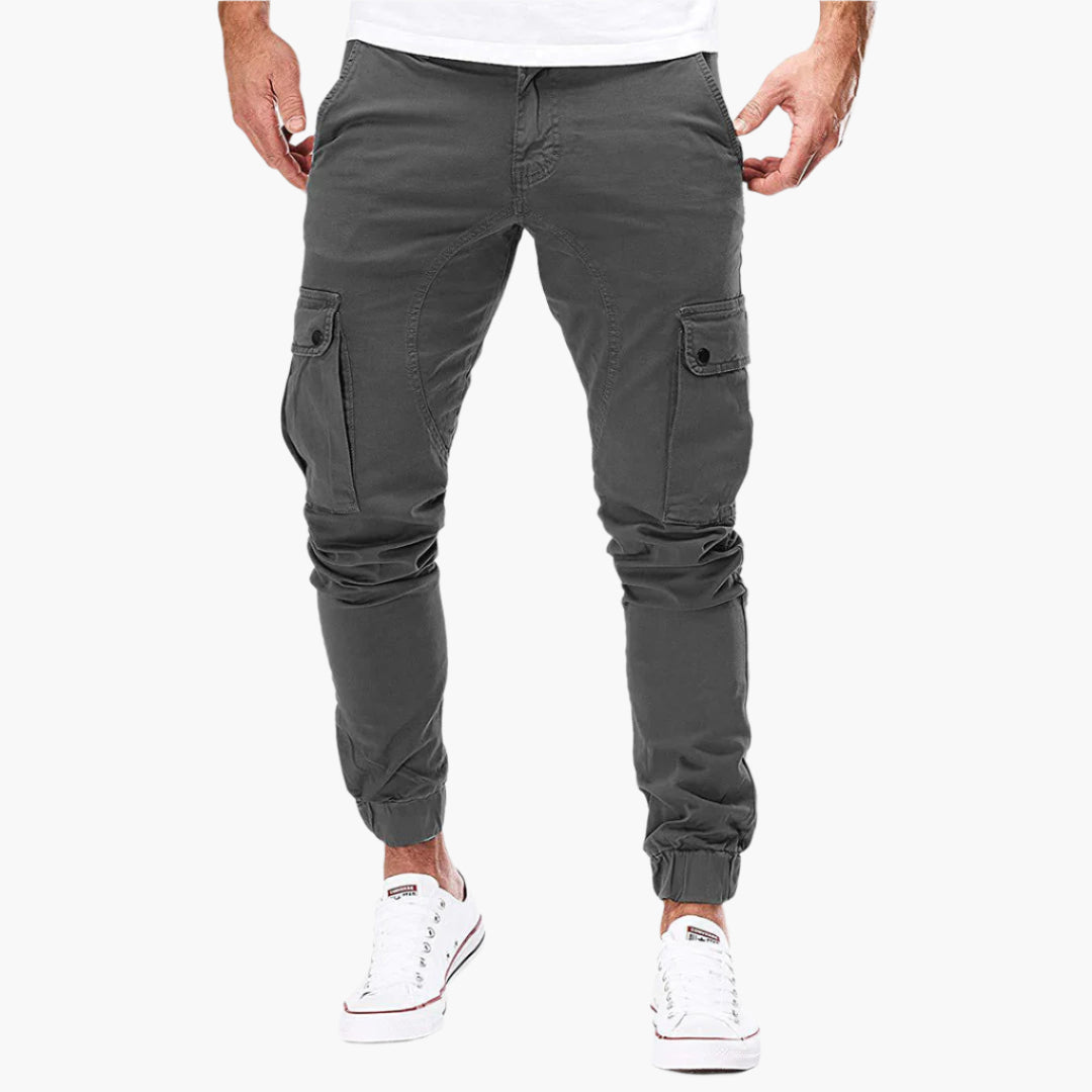 Tomáš – Muške Cargo Jogging Hlače – Moderni Streetwear Hlače za Slobodno Vrijeme s Džepovima i Elastičnim Strukom, Vanjske & Svakodnevne Korištenje