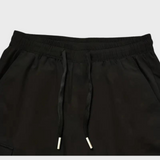 Tomáš – Muške Cargo Jogging Hlače – Ljubičaste Streetwear Hlače s Džepovima na Zip i Riblji Rep