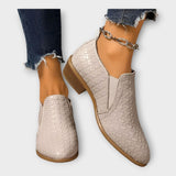 Veronika – Elegantne Slip-On Cipele s Niskom Petom