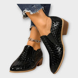 Veronika – Elegantne Slip-On Cipele s Niskom Petom