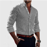 Tomáš – Striped Men's Shirt