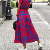 Jorlyn™ - Elegantna obleka z V-izrezom in slim fit krojem