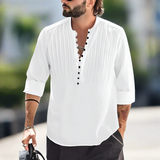 Tomáš – V-Neck Men's Shirt
