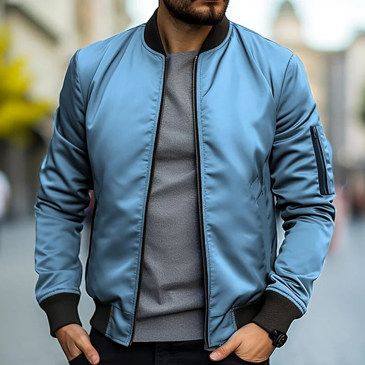 Brenner™ | Moška lahka bomber jakna za udobje in slog.