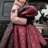 Bogna | Elegantna quilted pernata jakna s kapuljačom