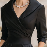 Lea™ - Elegantna midi obleka s prefinjenim sijajem