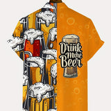 Tomáš – Oktoberfest Print T-Shirt for Men