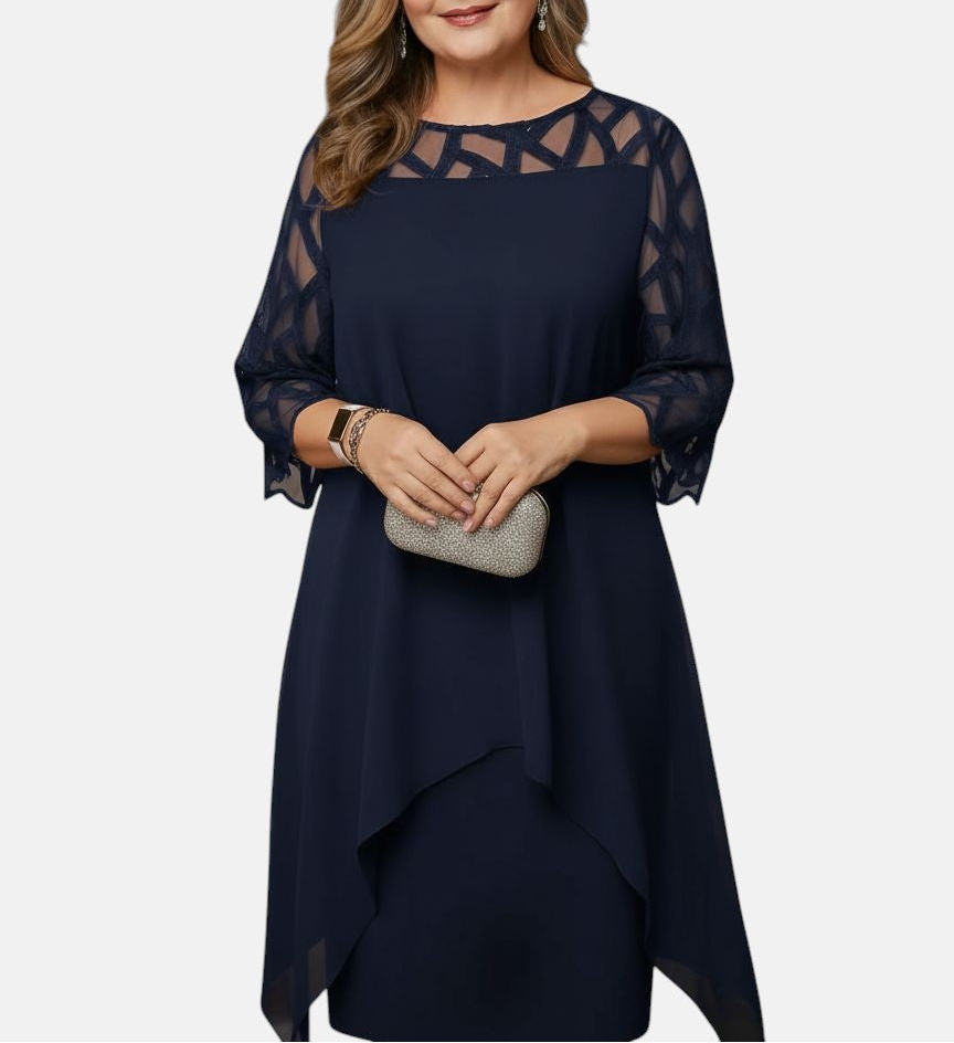 Yolanda™ - Elegantna in udobna midi obleka