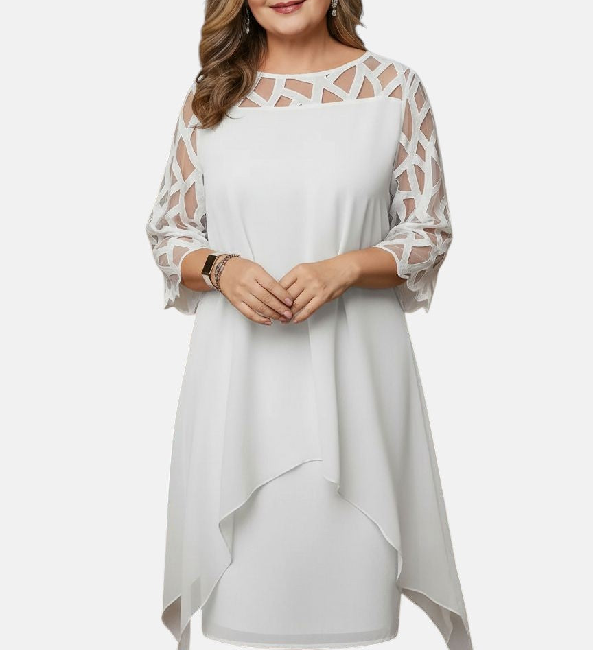 Yolanda™ - Elegantna in udobna midi obleka
