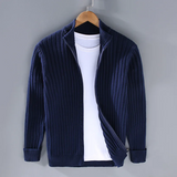 Ruben™ | Casual Zip-Up Knitted Jacket