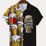 Tomáš – Oktoberfest Print T-Shirt for Men