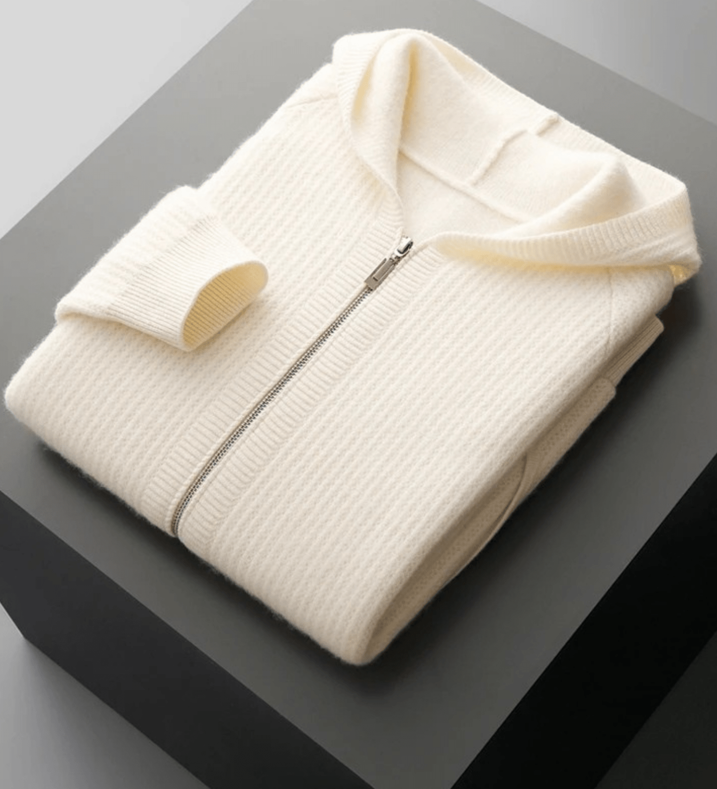 Sommerfeld | Jopica z zadrgo iz ekstra fine merino volne