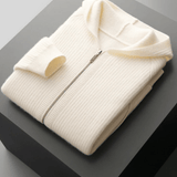 Sommerfeld | Zip-Up Hoodie in Extra Fine Merino Wool