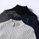 Ruben™ | Casual Zip-Up Knitted Jacket