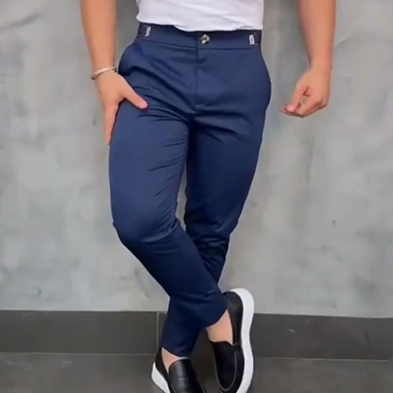 Massimo - Muške Slim Fit Stretch Hlače